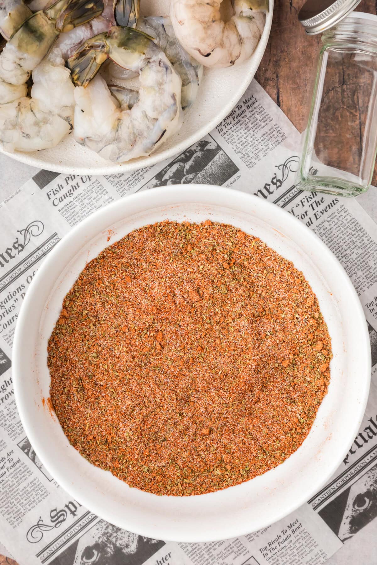 Bowl of Shrimp Seasoning