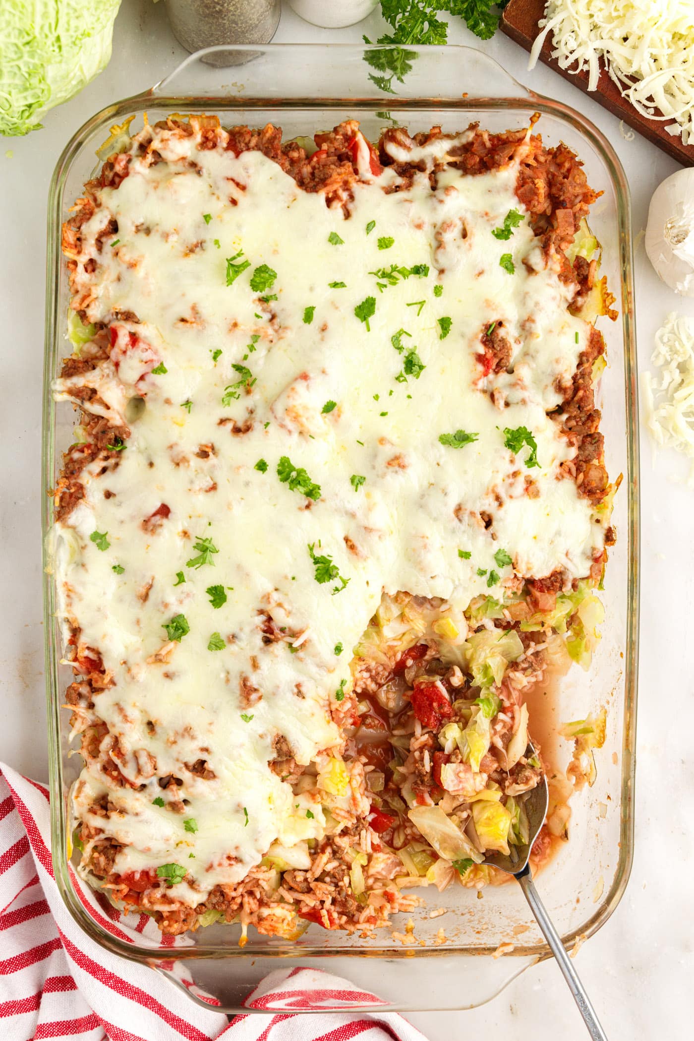 Cabbage Roll Casserole - Amanda's Cookin' - Casseroles