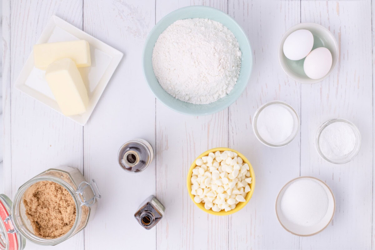 Ingredients for Blondies