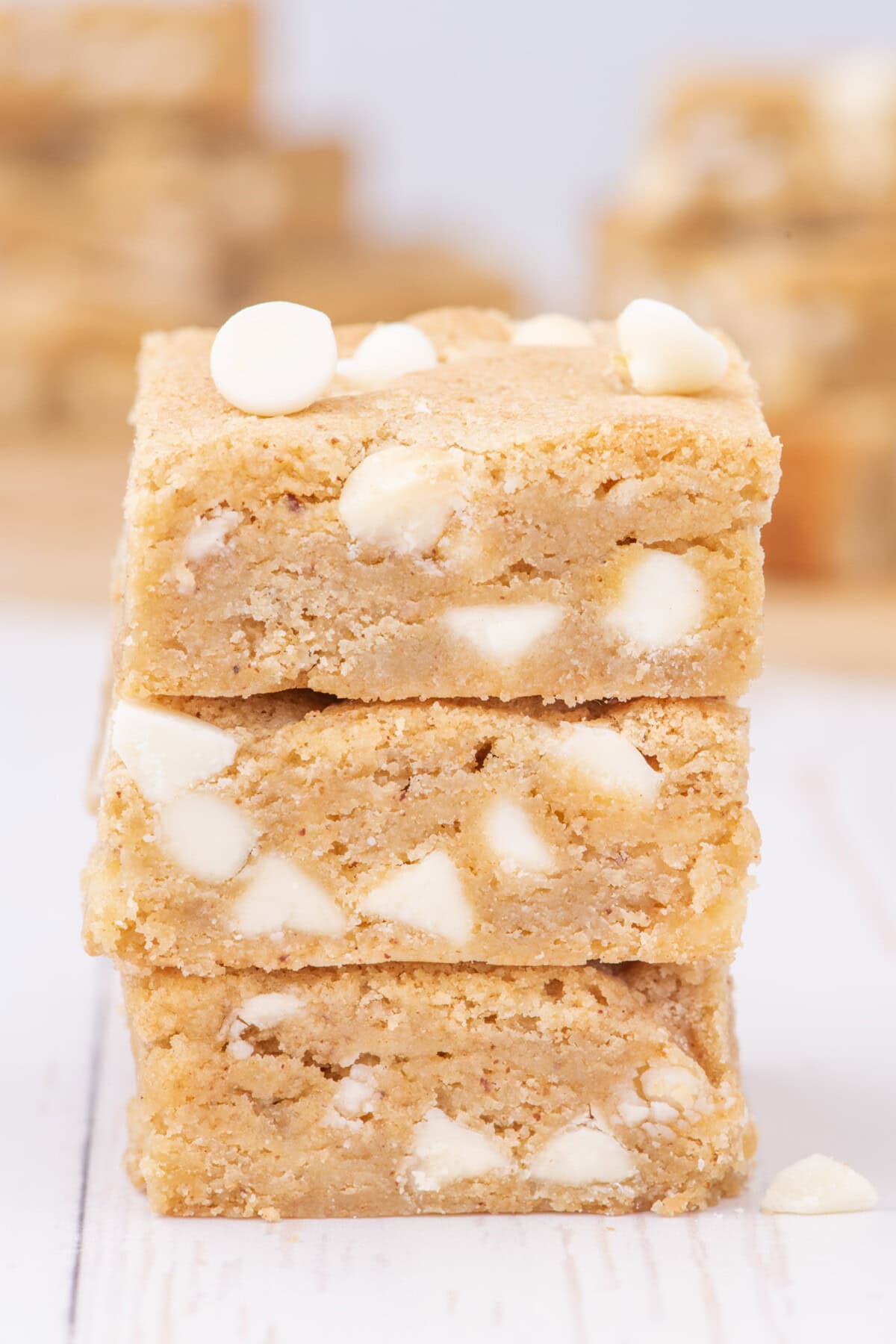 Stack of three Blondies