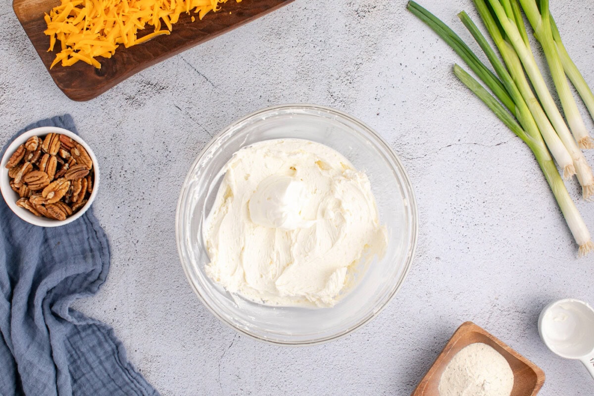 adding sour cream to cream cheese