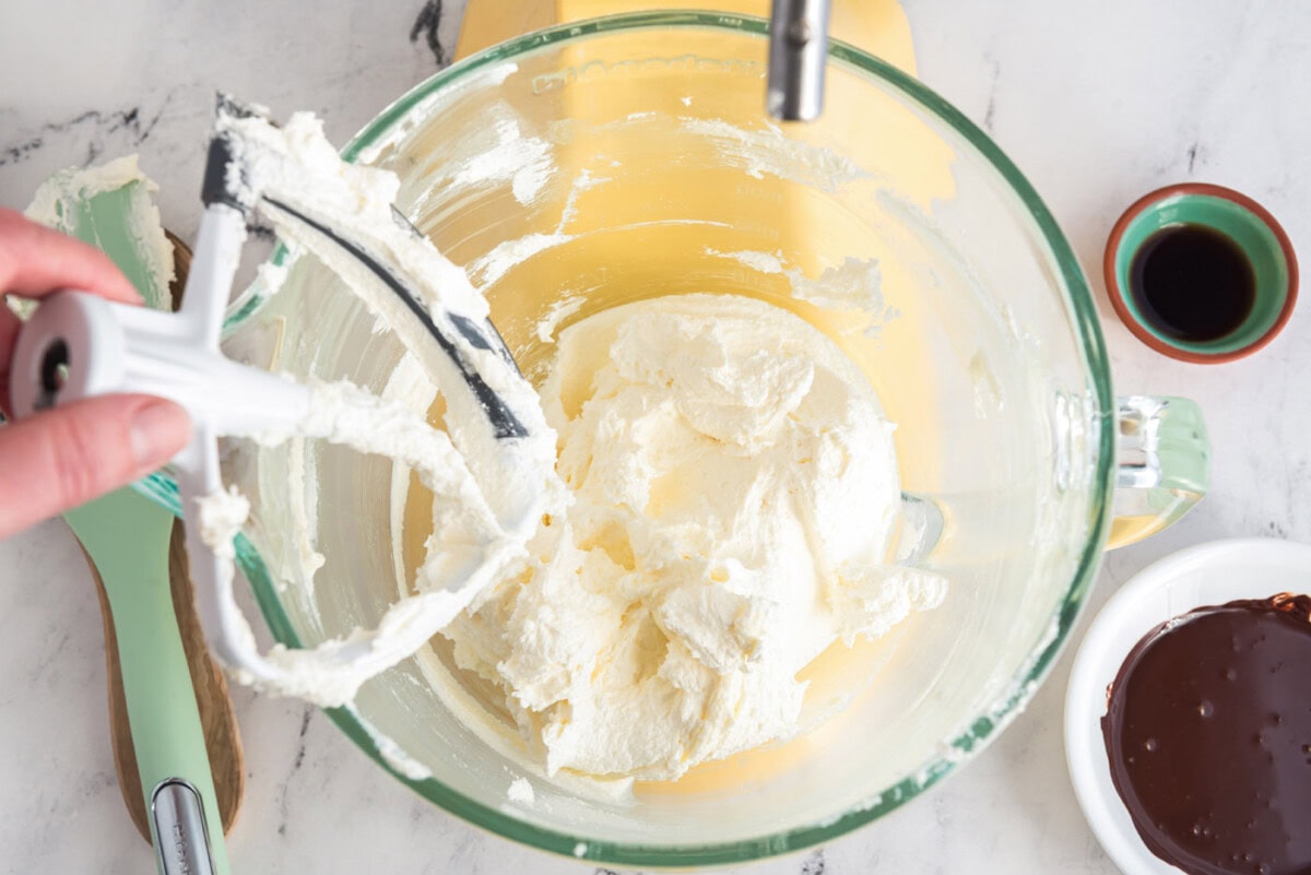 butter and sugar mixed in a bowl