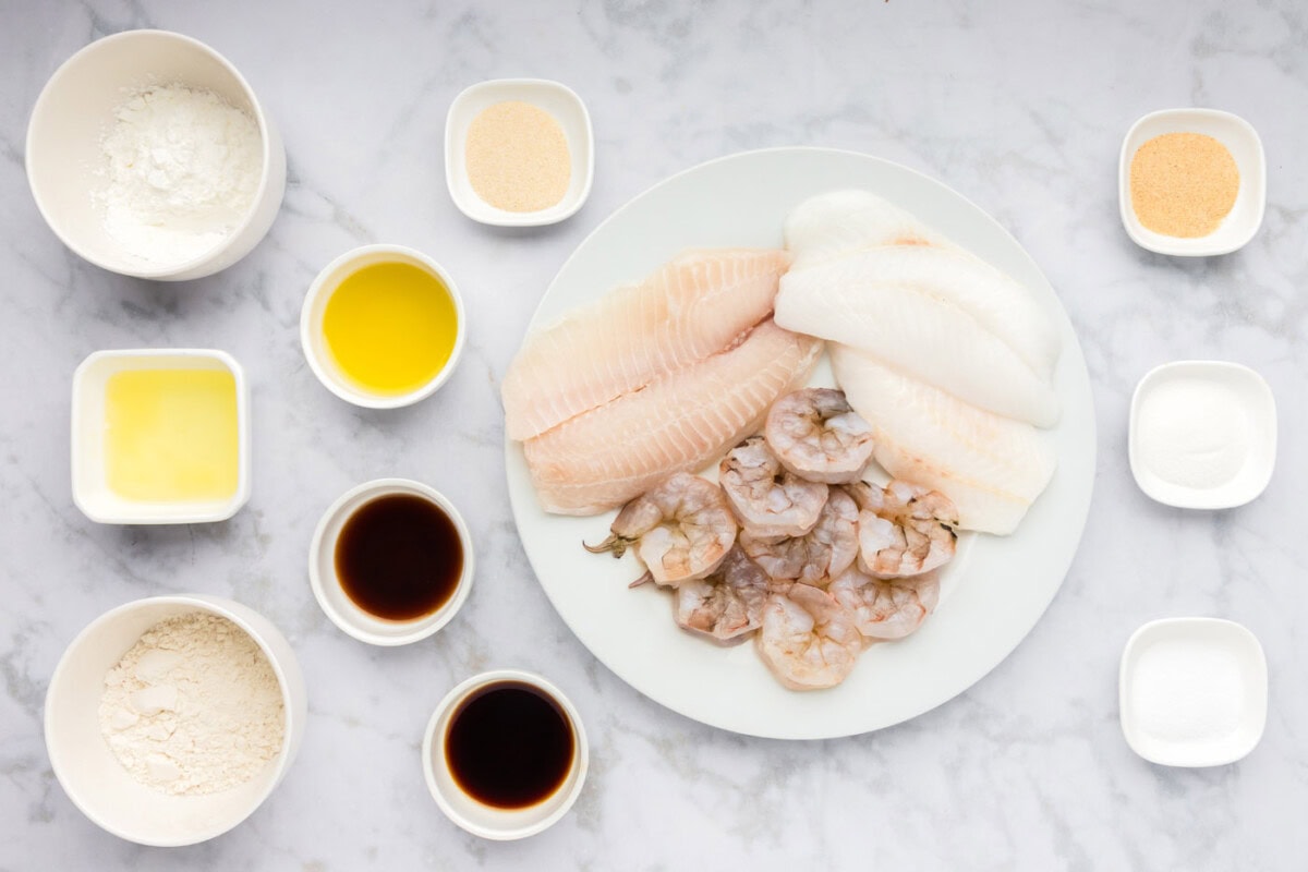 Ingredients for Korean Fish Cakes