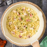 Skillet of Lobster Pasta