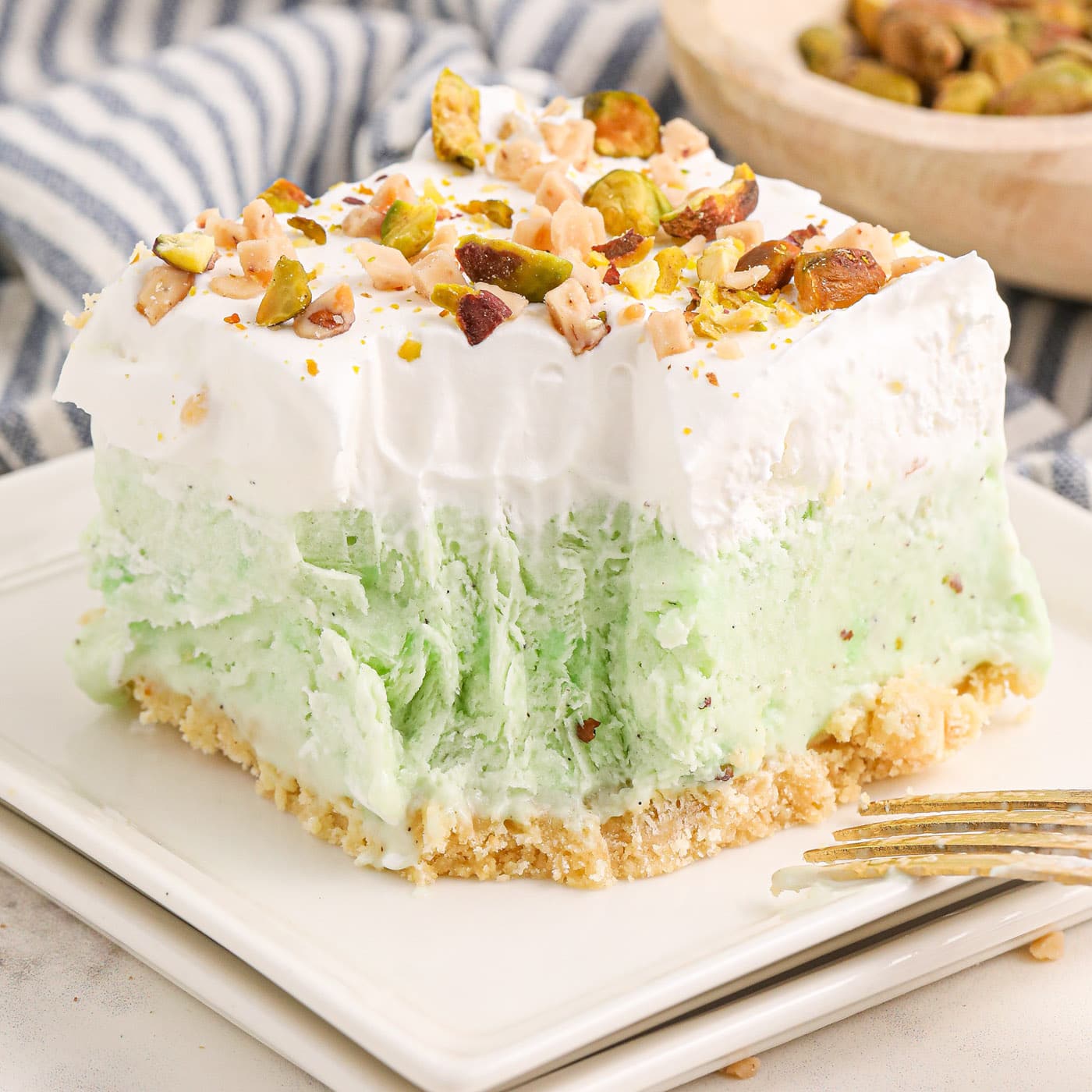 Gluten Free Decadent Pistachio Tres Leches Cake - The Salty Cooker