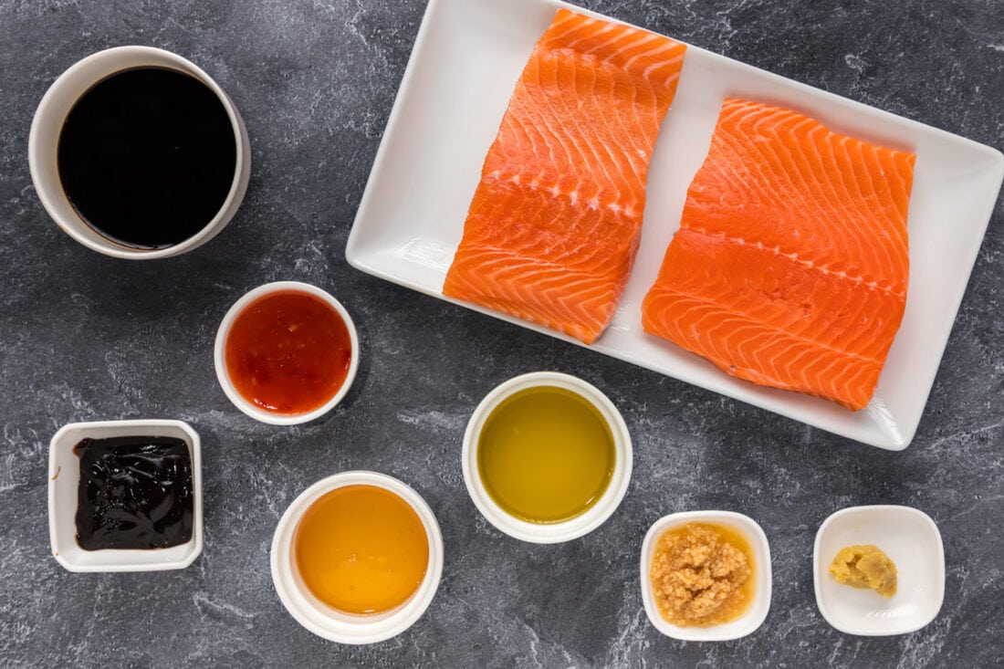 Ingredients for Salmon Bites