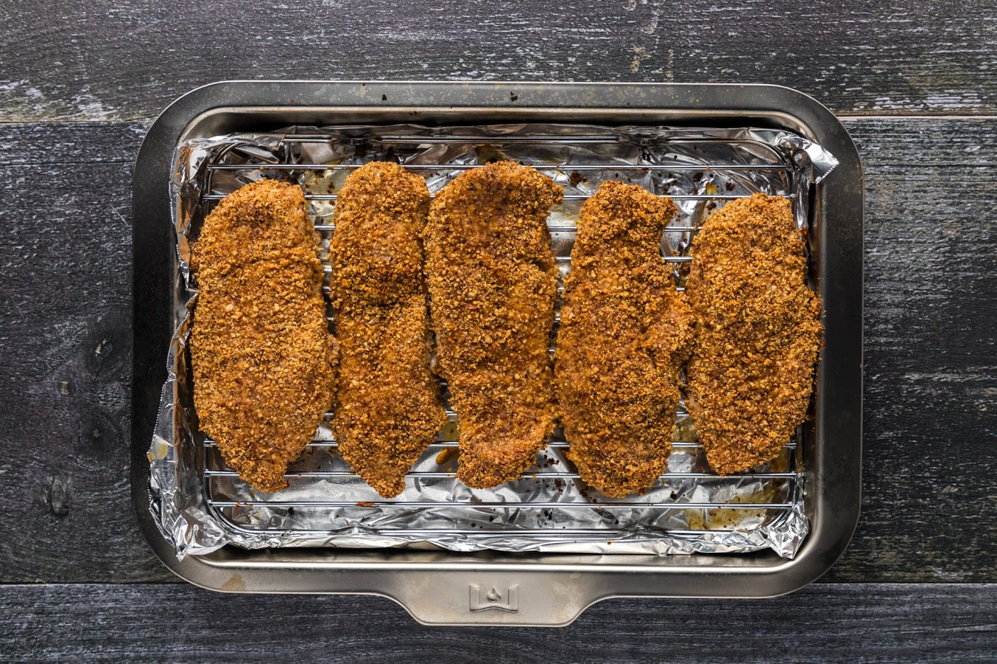 baked almond crusted chicken