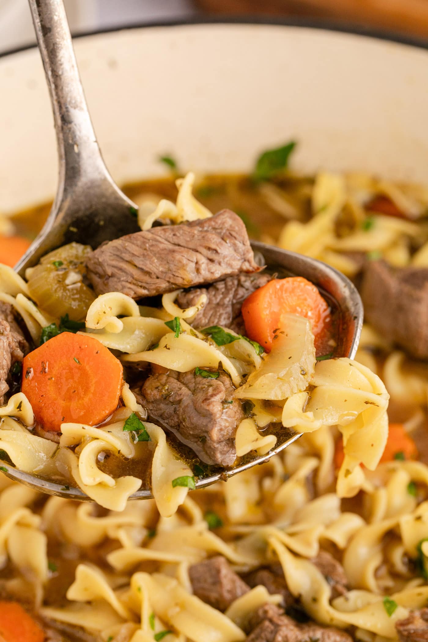 Beef Noodle Soup - Amanda's Cookin' - Beef