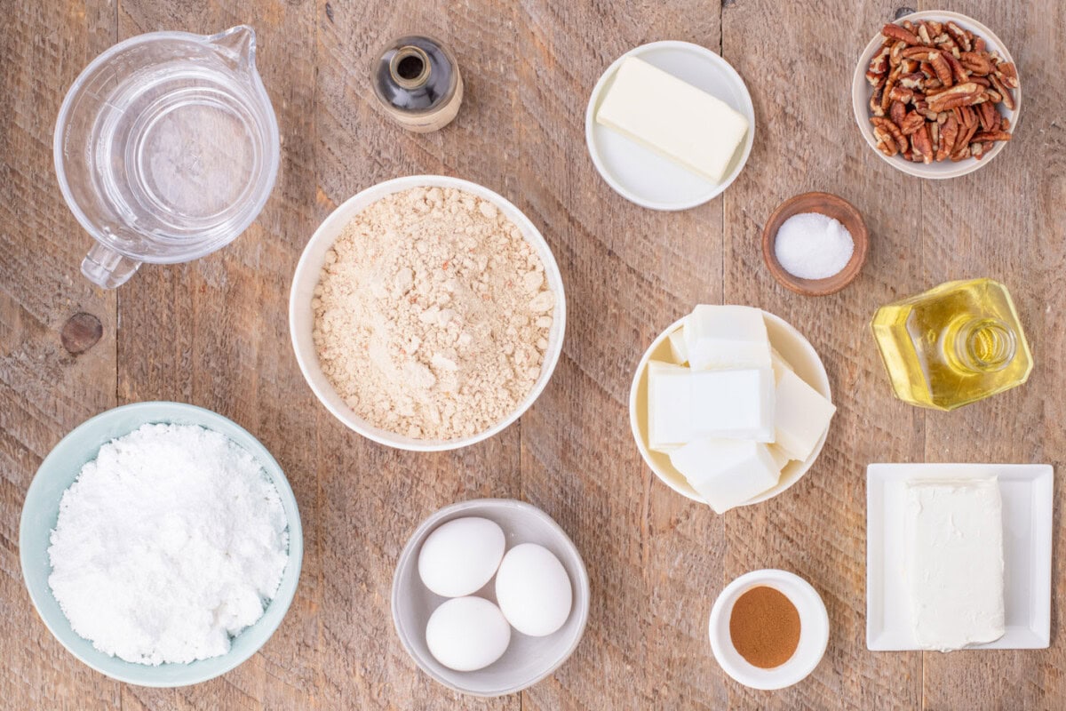 Ingredients for Carrot Cake Truffles