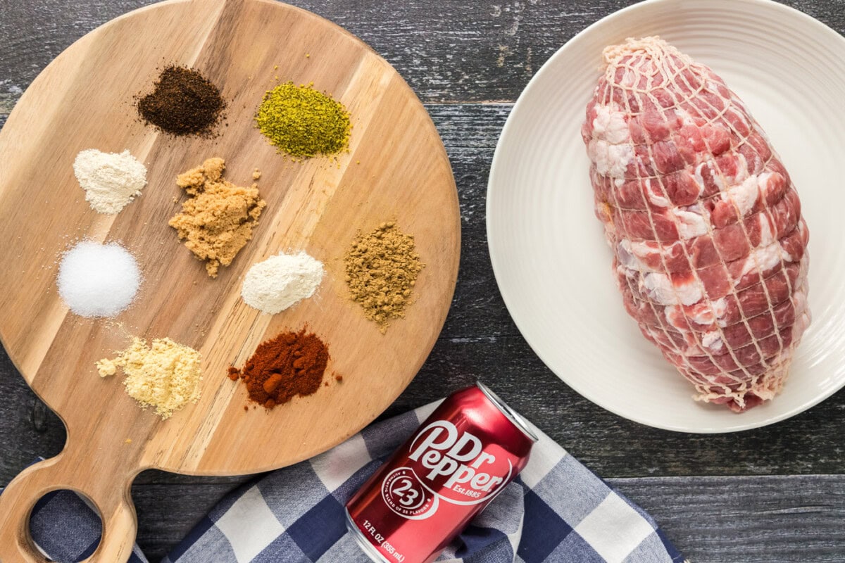Ingredients for Pulled Pork Sliders