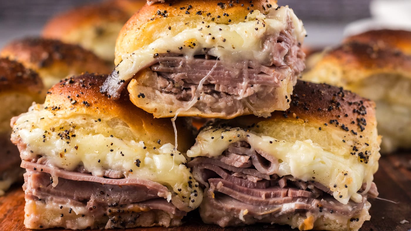 Roast Beef Sliders - Amanda's Cookin' - Beef