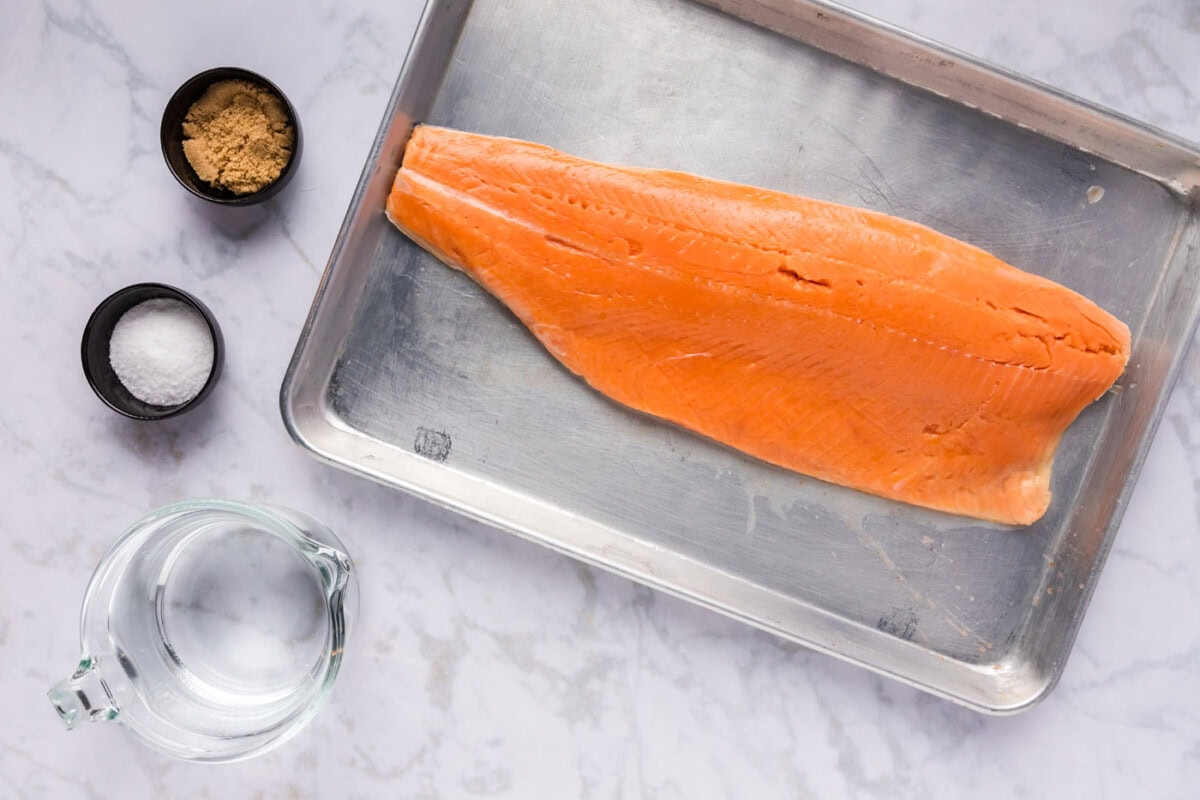 Ingredients for Smoked Trout