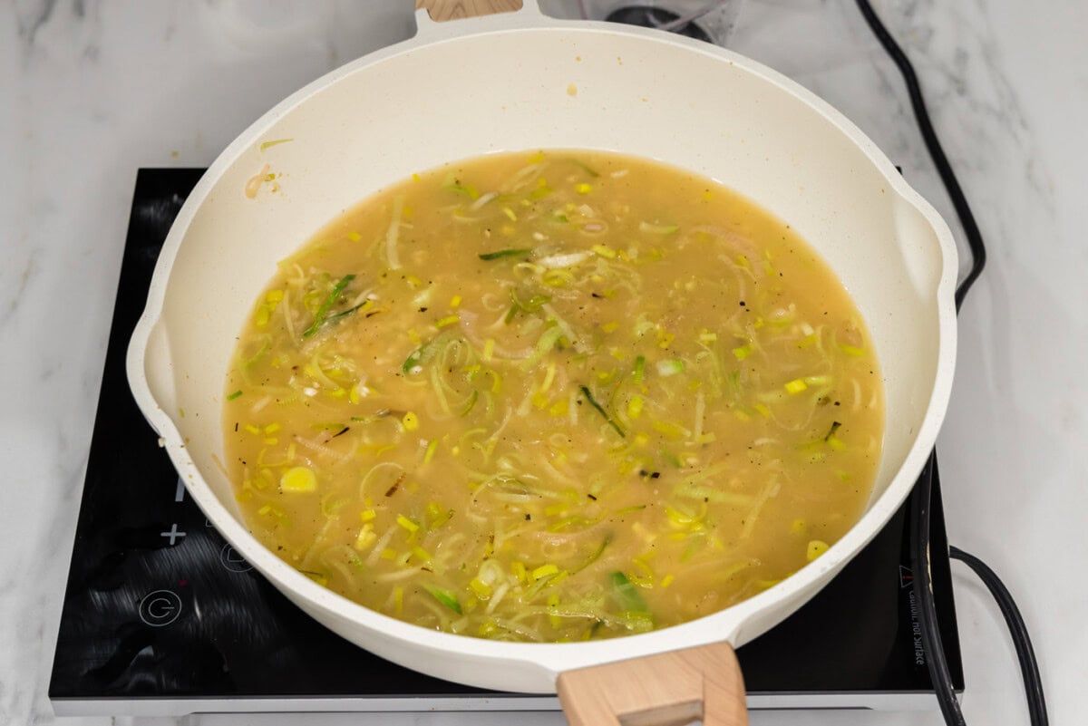 how to make risotto in a skillet