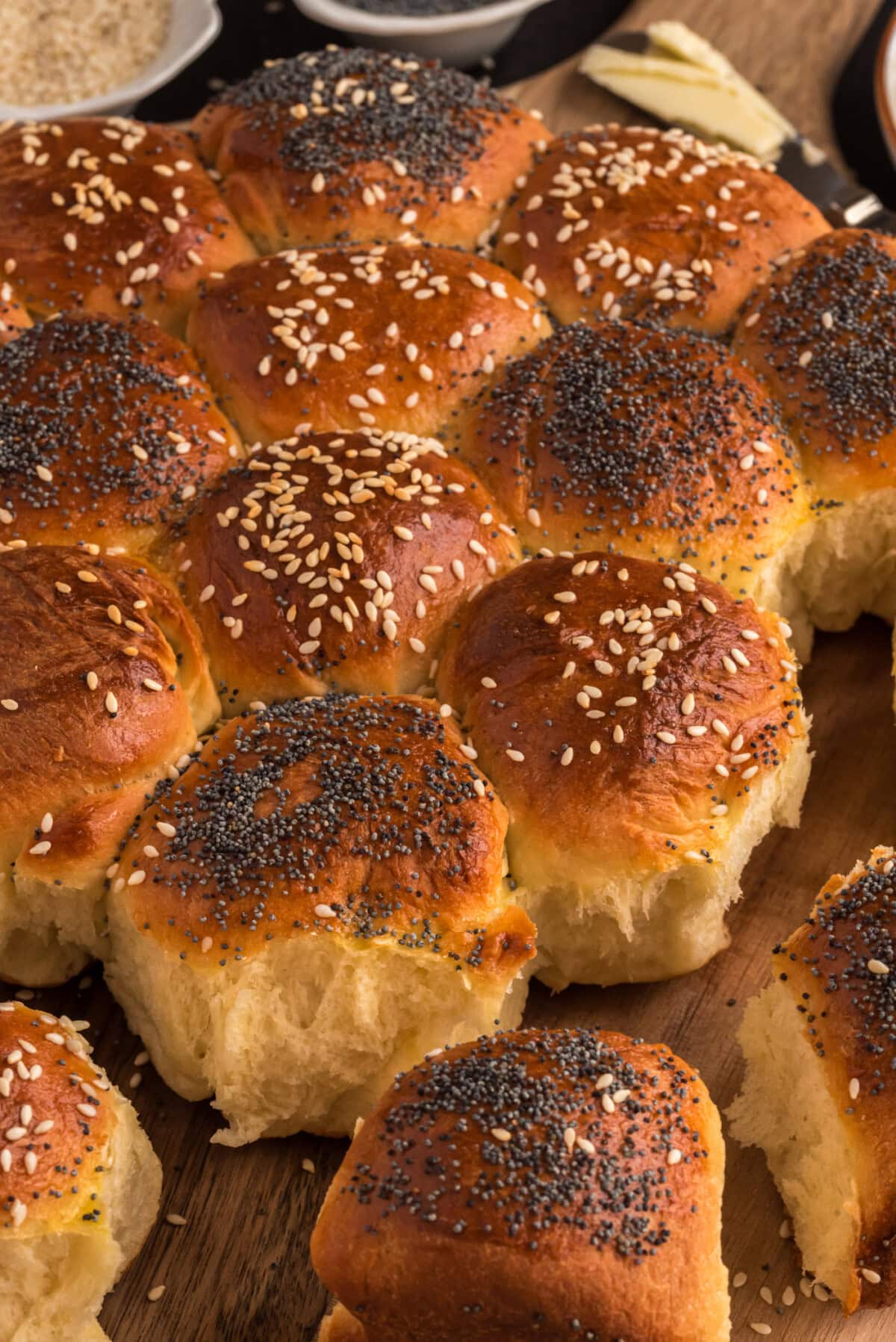 Close up photo of Partybrot