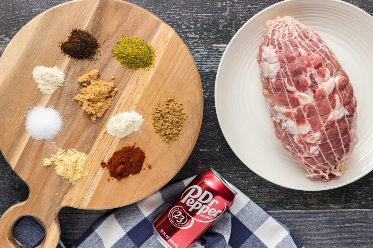 Ingredients for Pulled Pork Tacos