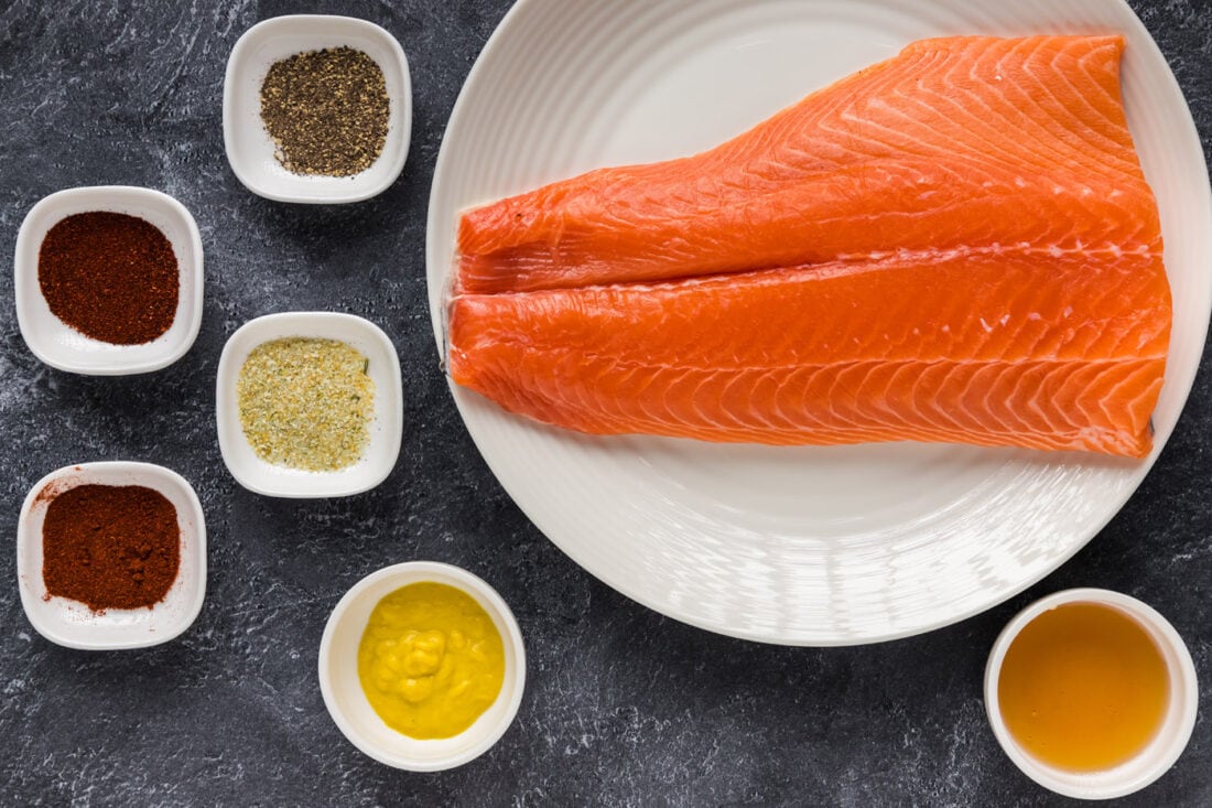 Ingredients for Smoked Salmon