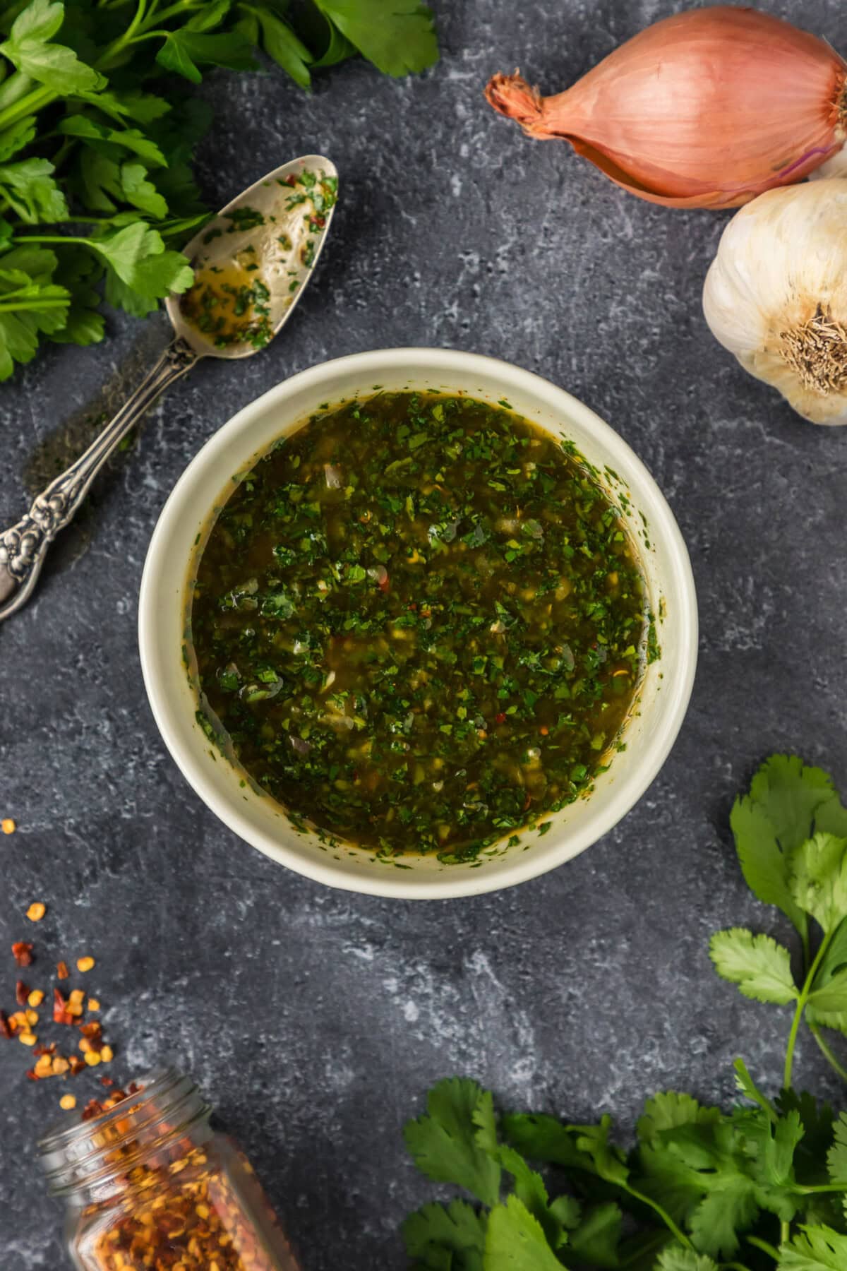 Bowl of Chimichurri