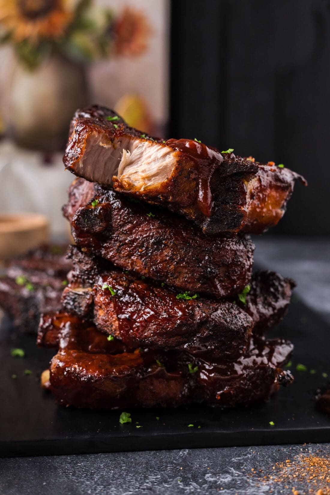 Stack of Country Style Ribs