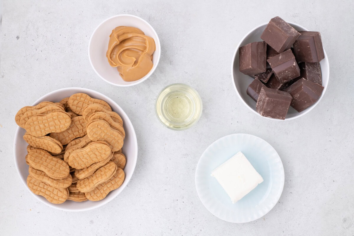 Ingredients for Nutter Butter Balls