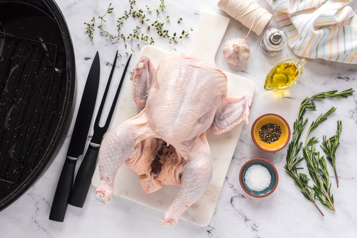 Ingredients for Roasted Chicken