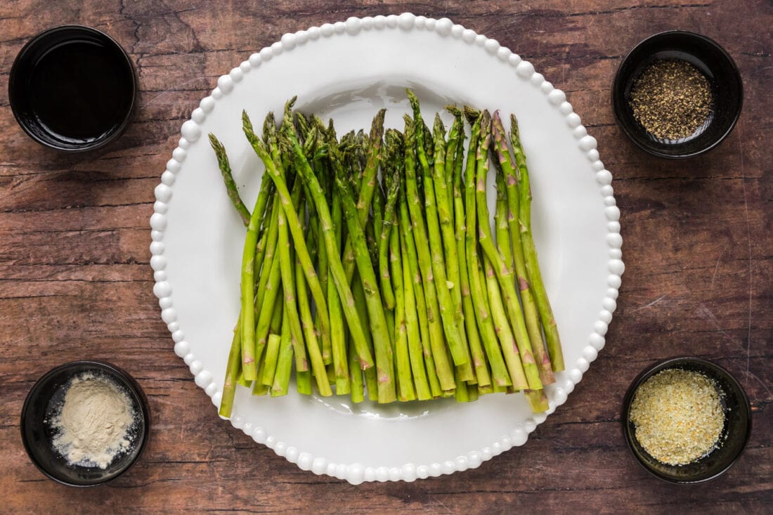 Ingredients for Steamed Asparagus