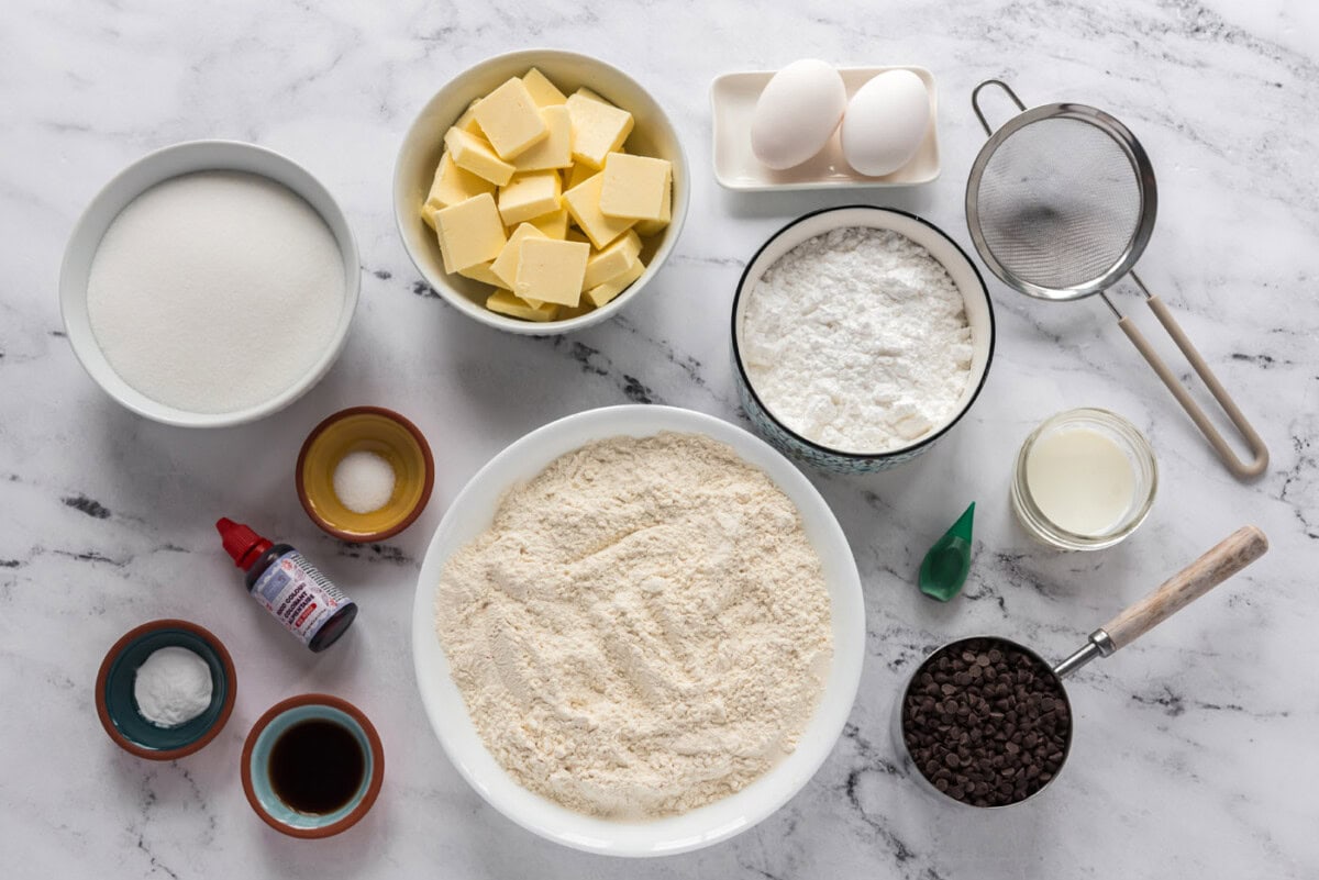 Ingredients for Watermelon Cookies