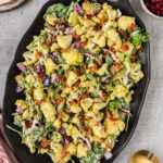 Platter of Cauliflower Salad