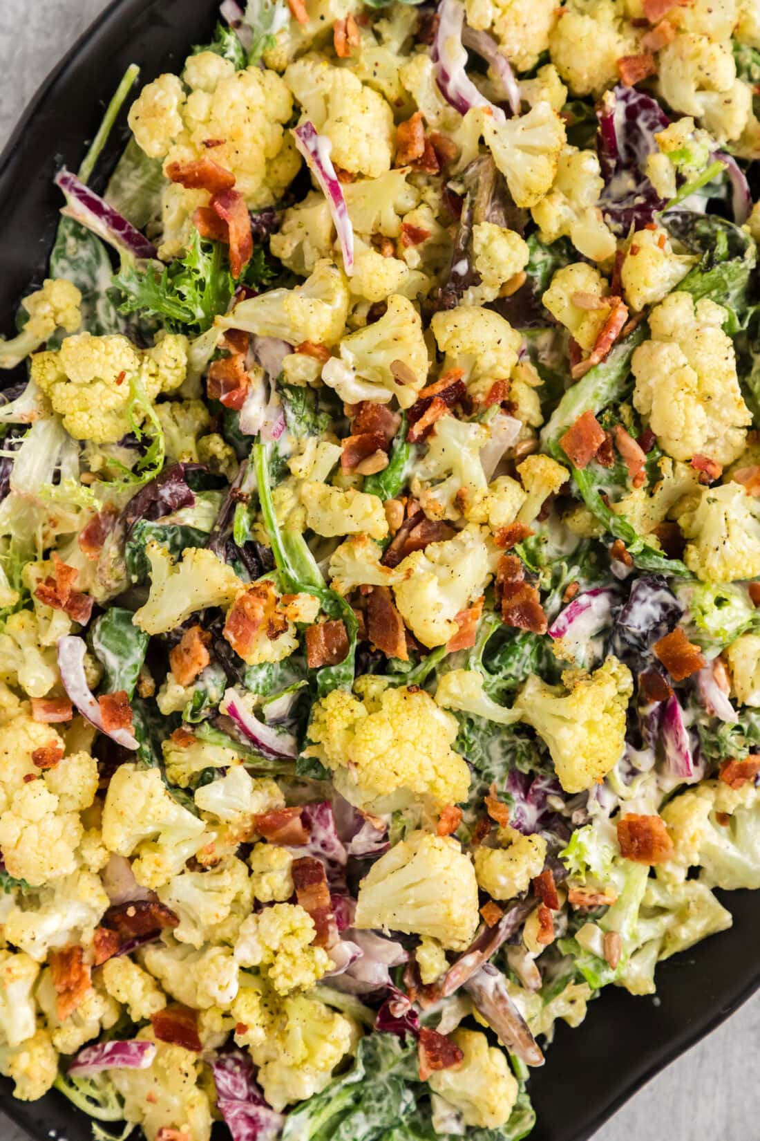Close up photo of Cauliflower Salad