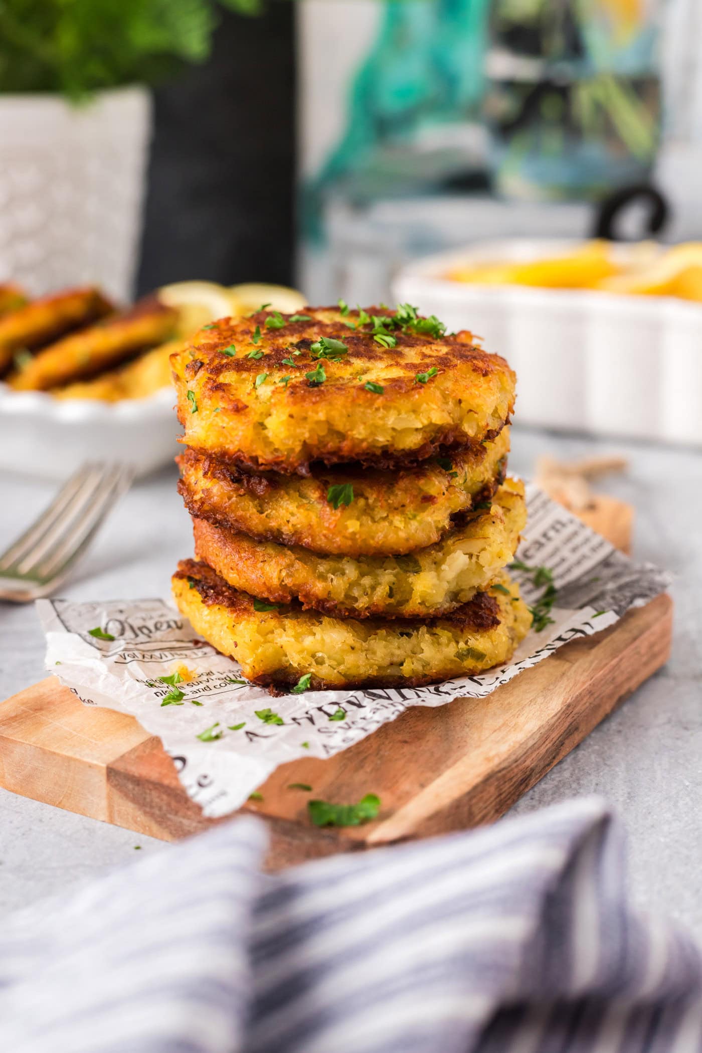 Cod Fish Cakes - Amanda's Cookin' - Apps & Finger Foods