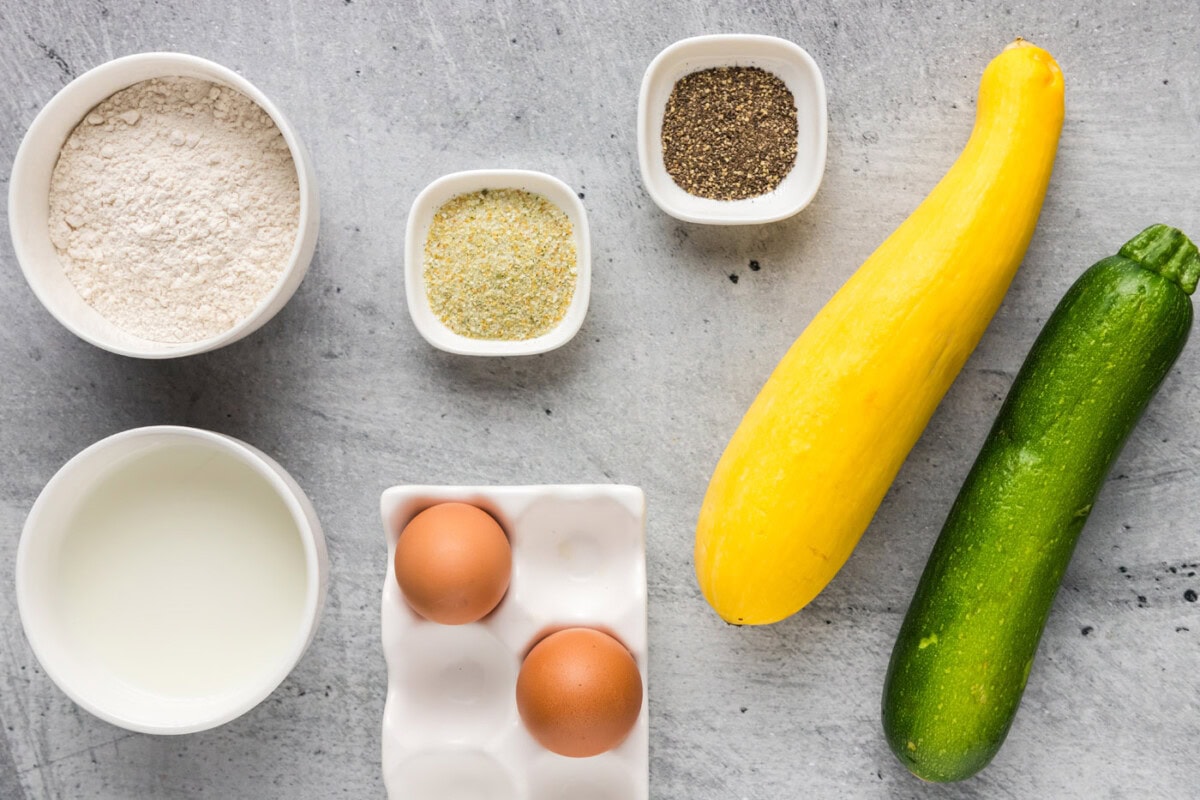 Ingredients for Fried Squash