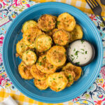 Plate of Fried Squash