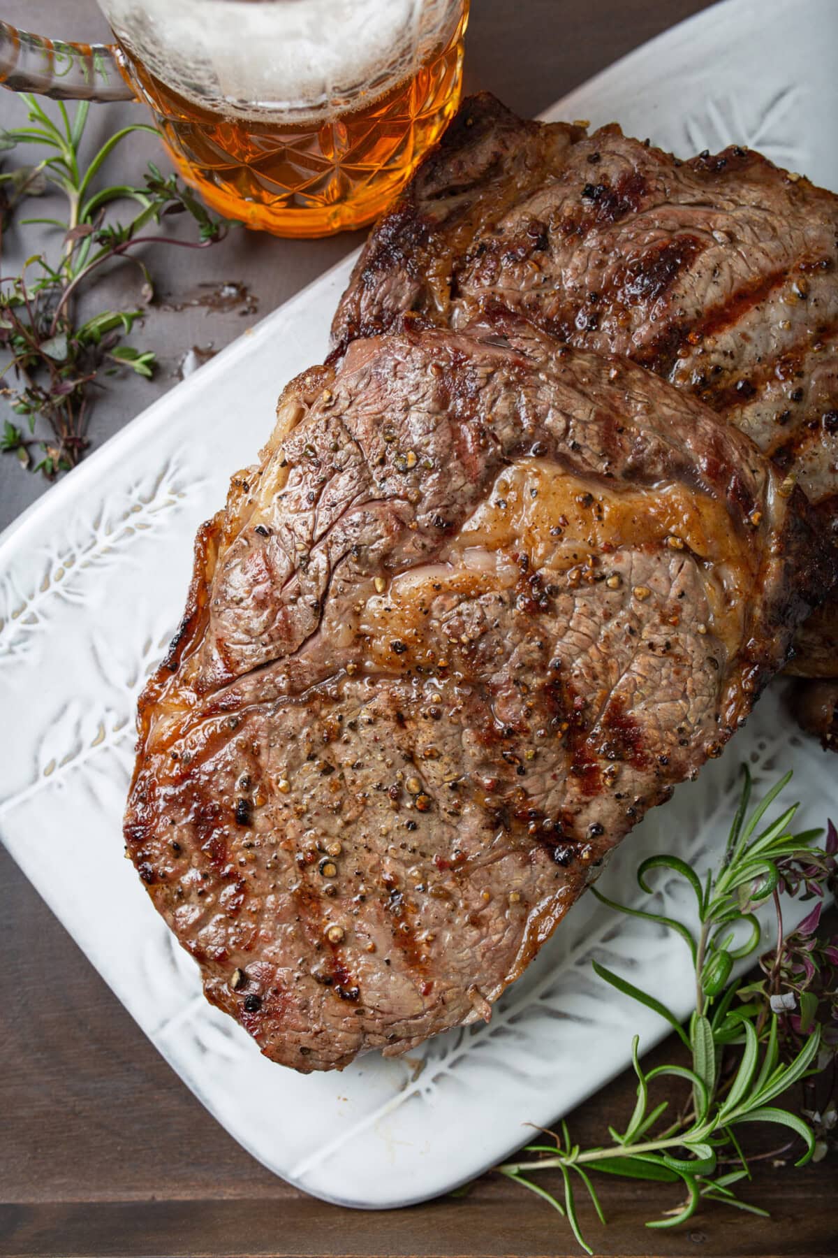 Grilled Steak on a plate