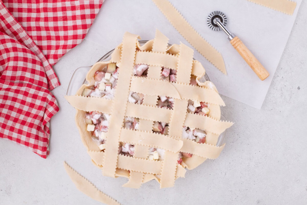 lattice weave pie crust