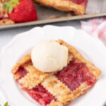 Strawberry Slab Pie