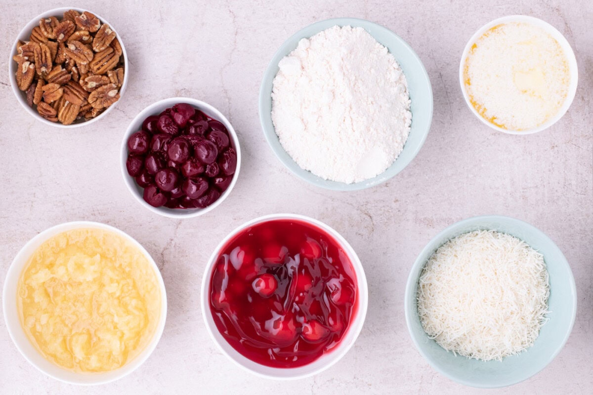 Ingredients for Texas Pie