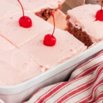 Cherry Cake with Cherry Frosting