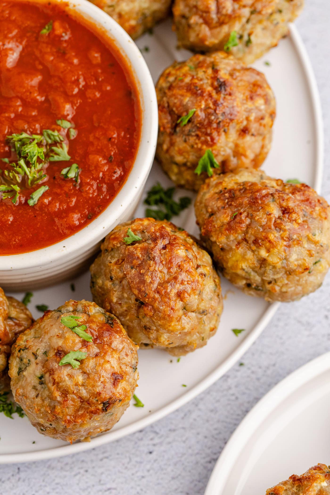 Chicken Meatballs - Amanda's Cookin' - Chicken & Poultry