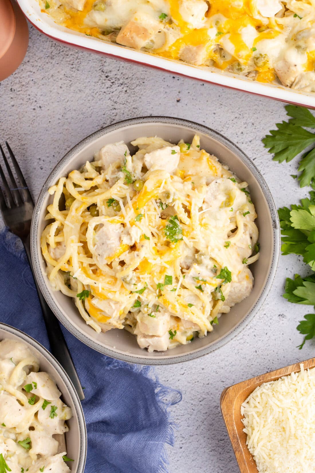 Bowl of Turkey Tetrazzini