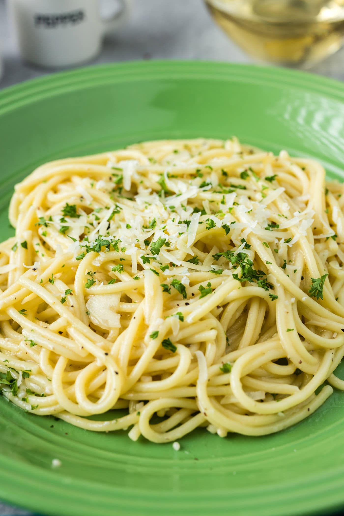 Garlic Butter Pasta - Amanda's Cookin' - Pasta