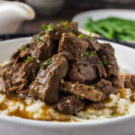 Instant Pot Beef Tips and Gravy