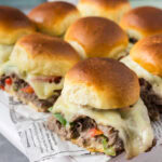 Philly Cheesesteak Sliders