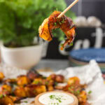 Air Fryer Bacon Wrapped Shrimp