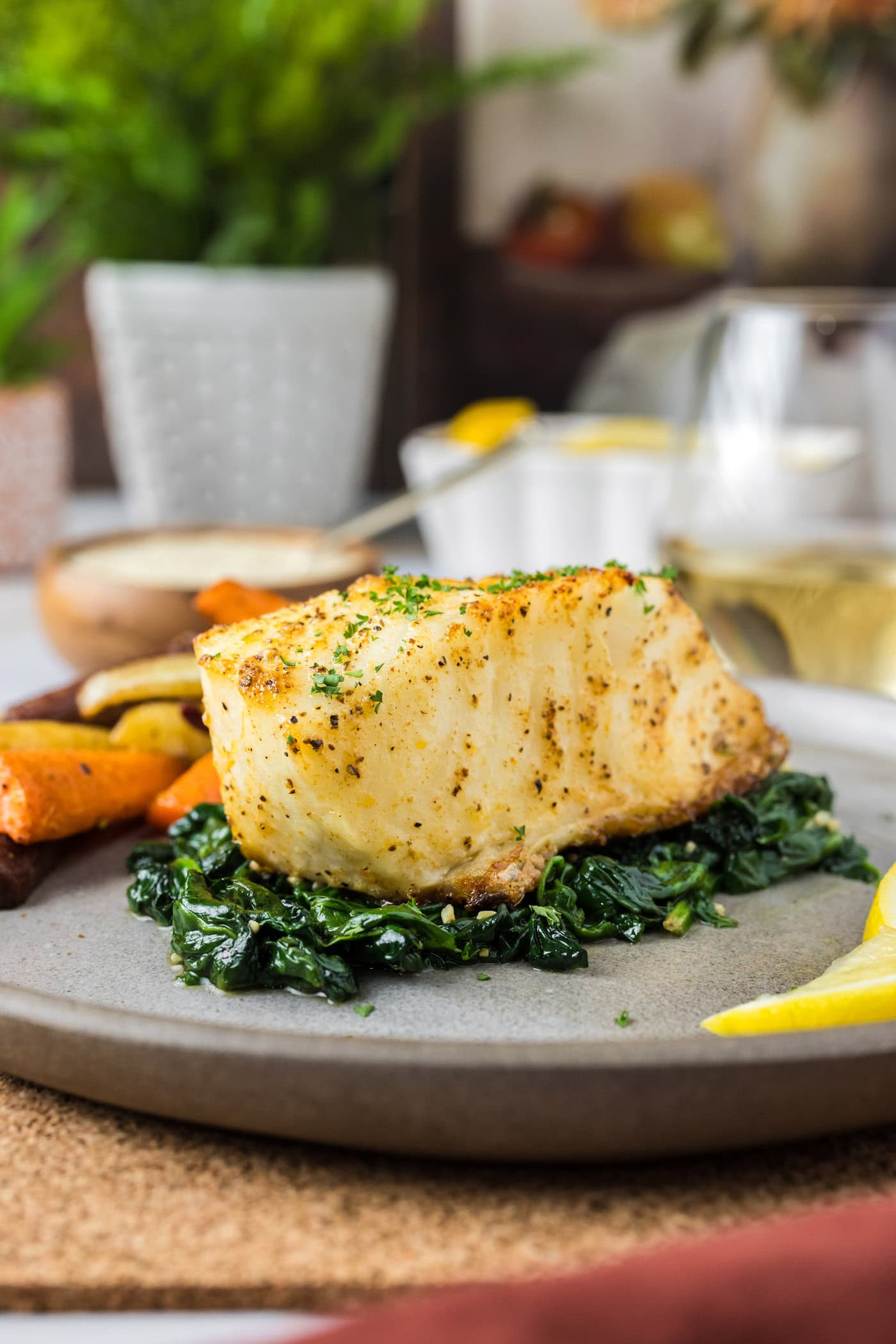 Baked Chilean Sea Bass