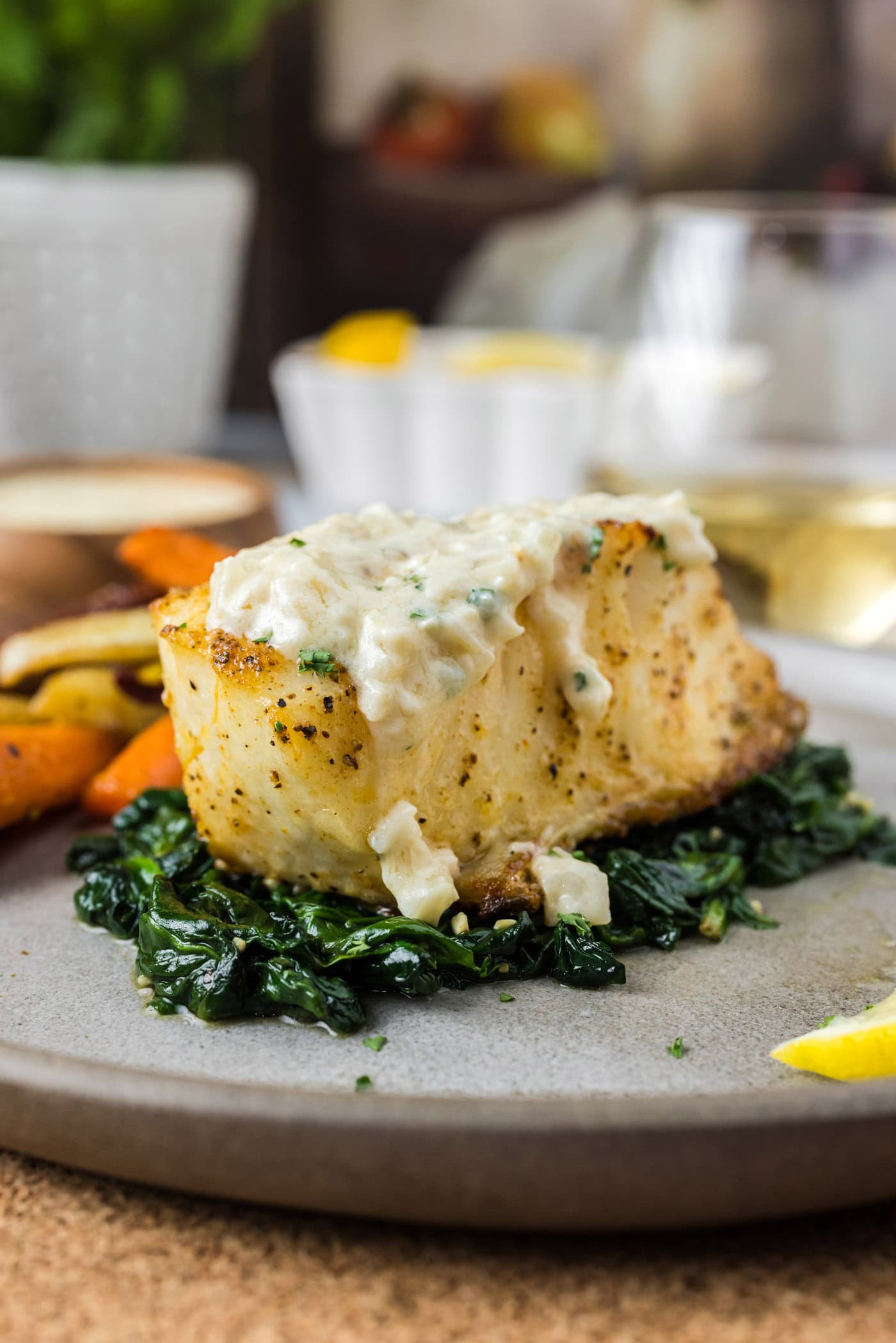 Baked Chilean Sea Bass