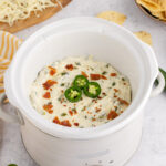 Crockpot Jalapeno Popper Dip