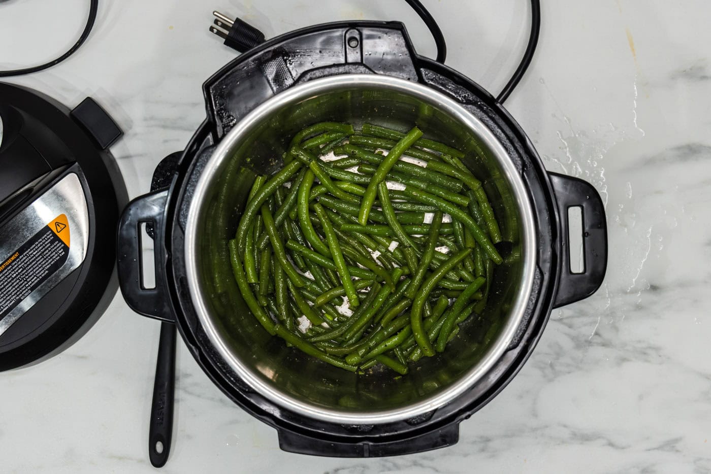 buttered green beans in instant pot