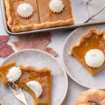 Pumpkin Slab Pie