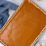 Pumpkin Slab Pie