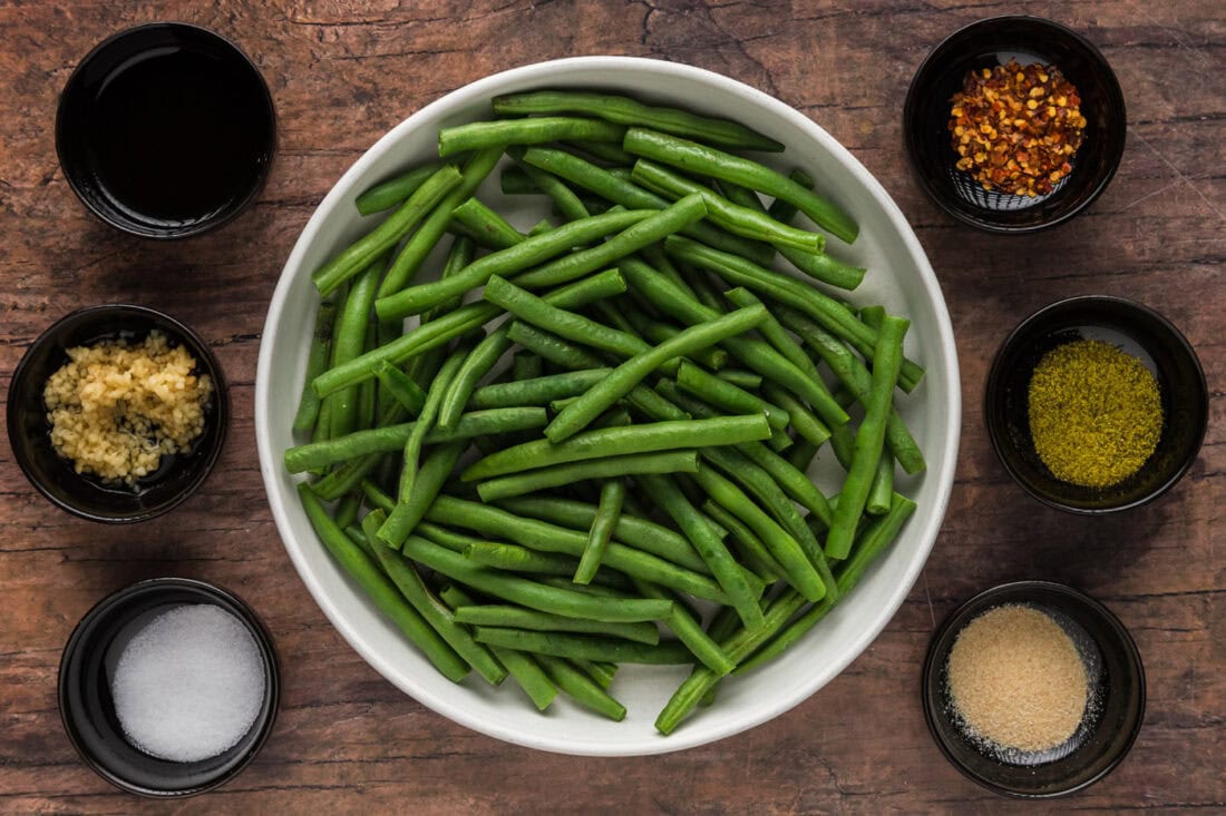 Ingredients for Sautéed Green Beans