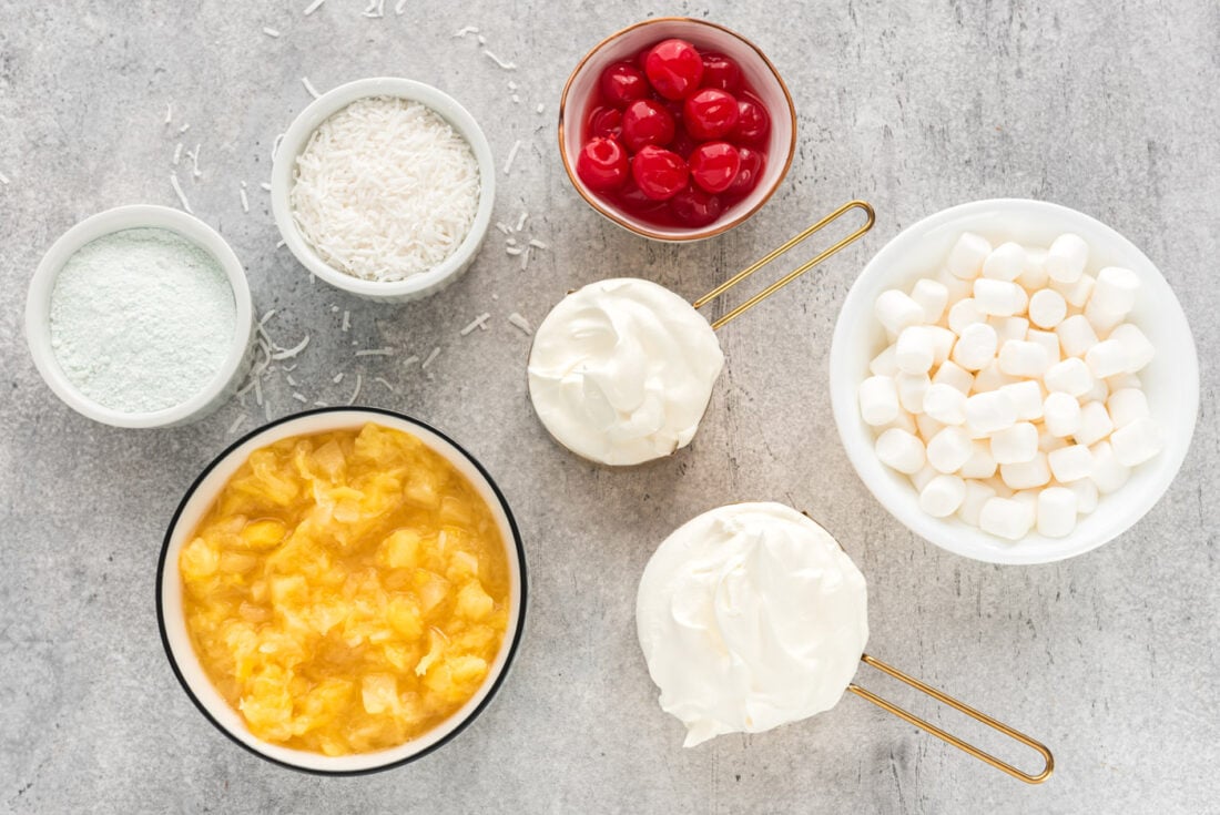 Ingredients for Watergate Salad